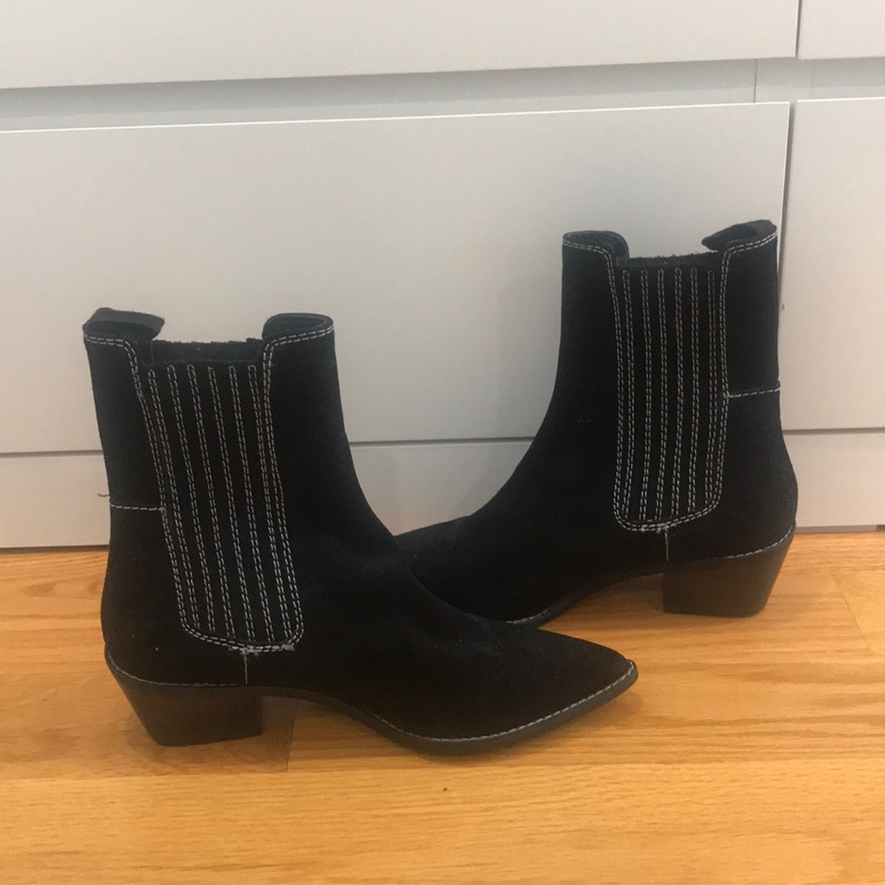 Black Zara Booties